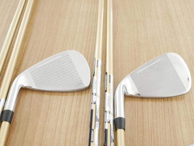 Iron set : Katana : ชุดเหล็ก Katana Sword Sniper 589 (หน้าเด้ง) มีเหล็ก 6-Pw,Aw,Sw (7 ชิ้น) ก้านกราไฟต์ Speeder 589 Flex R