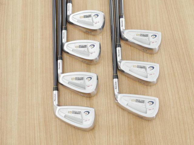 Iron set : Maruman : ชุดเหล็ก Maruman Guiness MD Cr-Mo มีเหล็ก 4-Pw (7 ชิ้น) ก้านกราไฟต์ Flex S