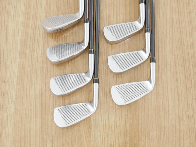 Iron set : Maruman : ชุดเหล็ก Maruman Guiness MD Cr-Mo มีเหล็ก 4-Pw (7 ชิ้น) ก้านกราไฟต์ Flex S
