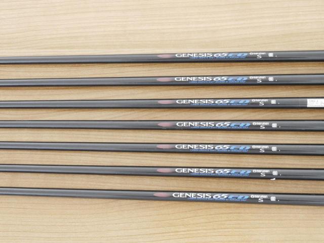 Iron set : Maruman : ชุดเหล็ก Maruman Guiness MD Cr-Mo มีเหล็ก 4-Pw (7 ชิ้น) ก้านกราไฟต์ Flex S