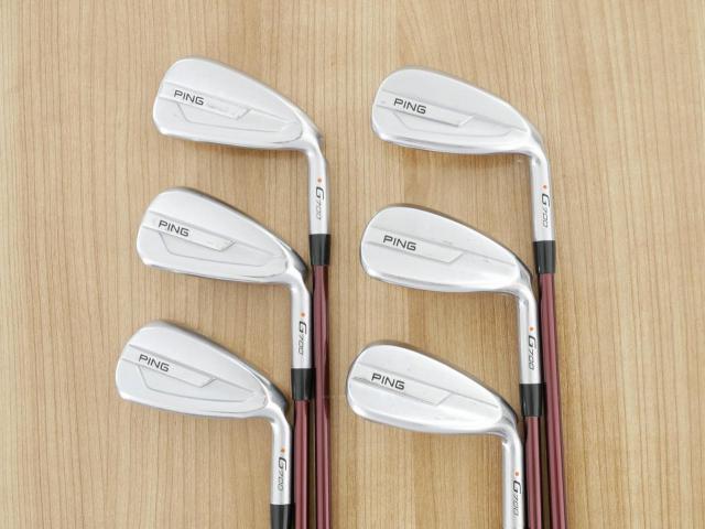 Iron set : Ping : ชุดเหล็ก Ping G700 (ปี 2019 Japan Spec. ใบใหญ่ ง่ายที่สุด ไกลที่สุดของ Ping) มีเหล็ก 6-Pw,Aw (6 ชิ้น) ก้านกราไฟต์ Mitsubishi FUBUKI Flex R