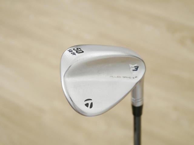 Wedge : Taylormade : Wedge Taylormade Milled Grind 3 Loft 50 ก้านเหล็ก Flex S