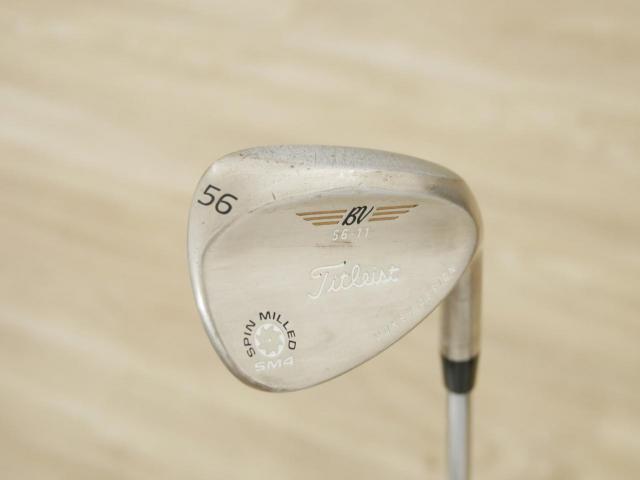 Wedge : Other : Wedge Titleist Vokey SM4 Loft 56 ก้านเหล็ก 