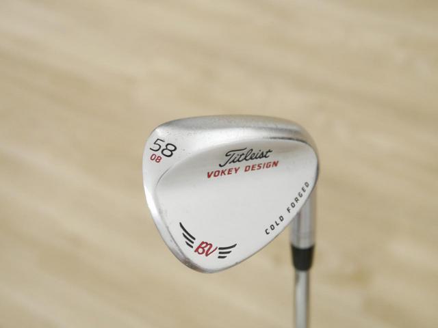 Wedge : Other : Wedge Titleist Vokey Design Cold Forged Loft 58 ก้านเหล็ก Dynamic Gold