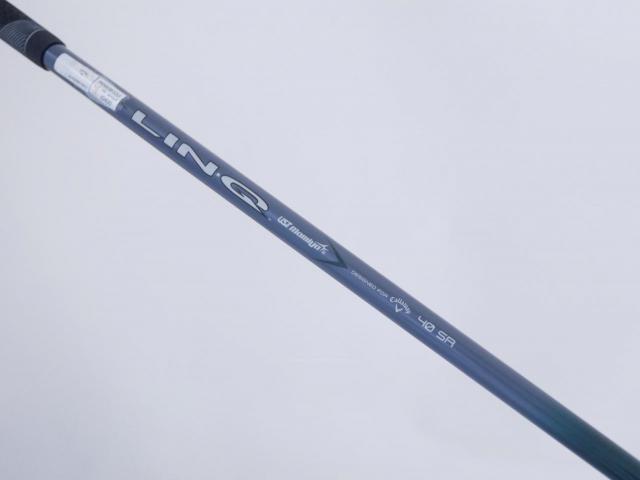 Fairway Wood : callaway : หัวไม้ 3 Callaway ELYTE Max Fast (ออกปี 2025) Loft 16 ก้าน UST Mamiya LIN-Q 40 Flex SR