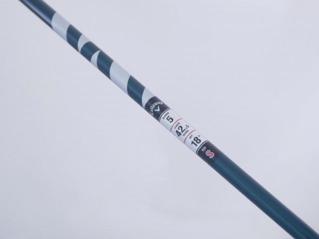 Fairway Wood : callaway : หัวไม้ 5 Callaway ELYTE X (ออกปี 2025) Loft 18 ก้าน Fujikura VENTUS 5 Flex S