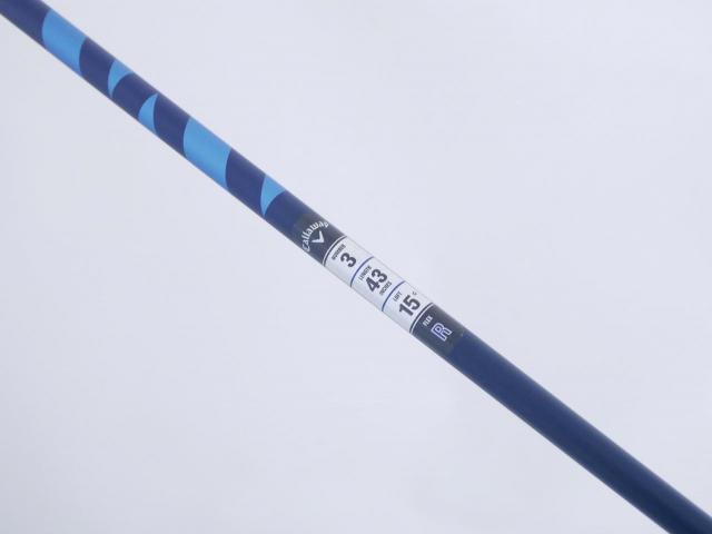 Fairway Wood : callaway : หัวไม้ 3 Callaway Paradym (รุ่นปี 2023 Japan Spec.) Loft 15 ก้าน Fujikura Ventus TR 5 Flex R