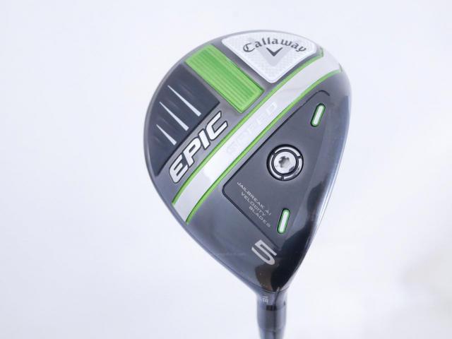 Fairway Wood : callaway : หัวไม้ 5 Callaway EPIC Speed (รุ่นปี 2021) Loft 18 ก้าน Mitsubishi Diamana 50 Flex R