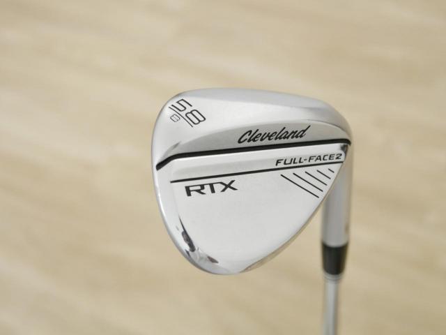 Wedge : Cleveland : Wedge Cleveland RTX FULL-FACE 2 ZIPCORE Loft 58 ก้านเหล็ก Dynamic Gold S200
