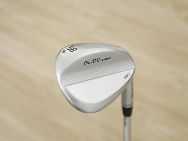 Wedge : Other : Wedge Ping Glide Forged Pro (รุ่นปี 2022) Loft 58 ก้านเหล็ก NS Pro Modus 115 Flex S