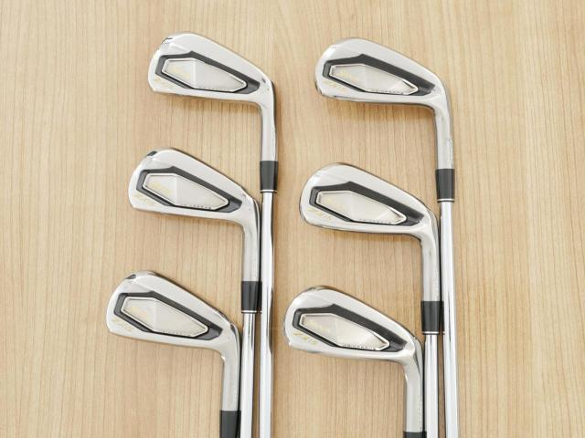 Iron set : Other Brand : ชุดเหล็ก Srixon ZXi5 i-Forged Black Chrome (หายาก ออกปี 2024) มีเหล็ก 5-Pw (6 ชิ้น) ก้านเหล็ก Design Tuning Modus 105 Flex S