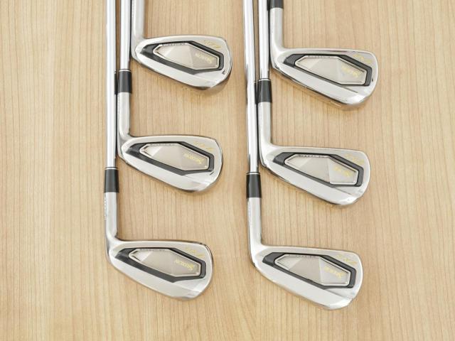 Iron set : Other Brand : ชุดเหล็ก Srixon ZXi5 i-Forged Black Chrome (หายาก ออกปี 2024) มีเหล็ก 5-Pw (6 ชิ้น) ก้านเหล็ก Design Tuning Modus 105 Flex S