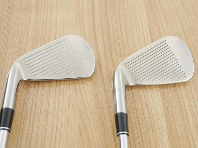 Iron set : Other Brand : ชุดเหล็ก Srixon ZXi5 i-Forged Black Chrome (หายาก ออกปี 2024) มีเหล็ก 5-Pw (6 ชิ้น) ก้านเหล็ก Design Tuning Modus 105 Flex S