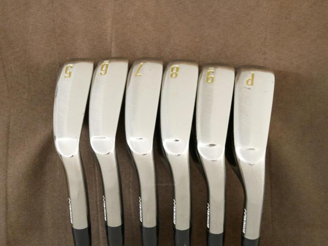 Iron set : Other Brand : ชุดเหล็ก Srixon ZXi5 i-Forged Black Chrome (หายาก ออกปี 2024) มีเหล็ก 5-Pw (6 ชิ้น) ก้านเหล็ก Design Tuning Modus 105 Flex S