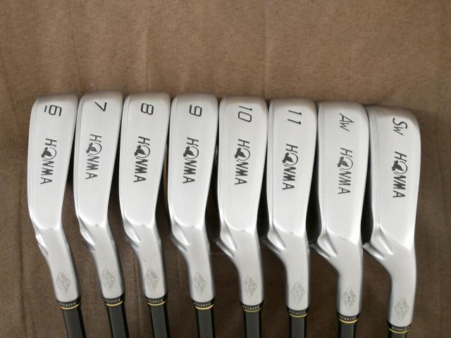 Iron set : Honma : ชุดเหล็ก Honma Beres MG703 (หน้าเด้ง) มีเหล็ก 6-11,Aw,Sw (8 ชิ้น เทียบเท่า 3-Pw) ก้าน ARMRQ UD49 Flex R (1 ดาว)
