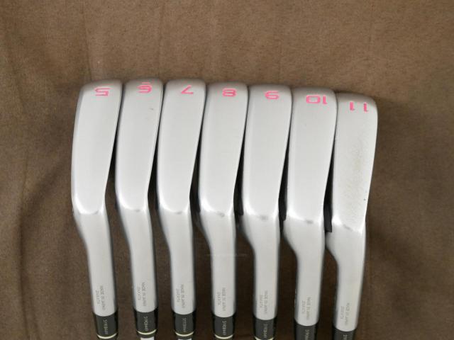 Iron set : Honma : ชุดเหล็ก Honma Tour World TW737P (ออกปี 2017) มีเหล็ก 5-11 (7 ชิ้น) ก้านเหล็ก NS Pro 950 Flex S