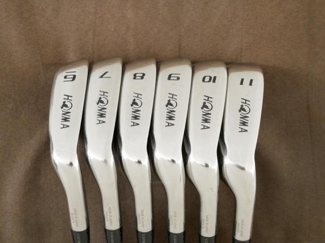 Iron set : Honma : ชุดเหล็ก Honma Bezeal 525 (ออกปี 2016 รุ่นนี้ใบใหญ่ที่สุดของ Honma) มีเหล็ก 6-11 (6 ชิ้น) ก้านเหล็ก NS Pro 950 Flex R