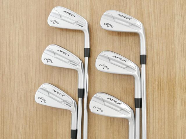 Iron set : Callaway : ชุดเหล็ก Callaway APEX Pro Forged (ออกปี 2022) มีเหล็ก 5-Pw (6 ชิ้น) ก้านเหล็ก NS Pro Modus 105 Flex S