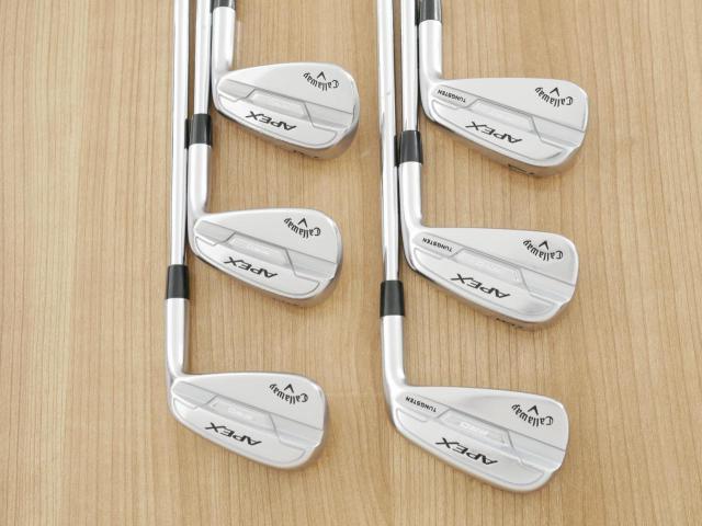 Iron set : Callaway : ชุดเหล็ก Callaway APEX Pro Forged (ออกปี 2022) มีเหล็ก 5-Pw (6 ชิ้น) ก้านเหล็ก NS Pro Modus 105 Flex S