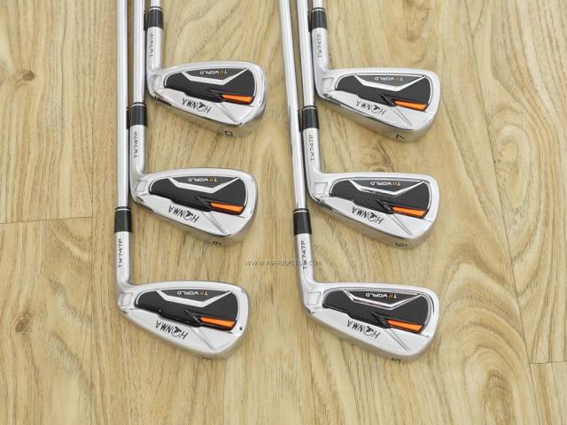 Iron set : Honma : ชุดเหล็ก Honma Tour World TW747P (ออกปี 2019) มีเหล็ก 5-10 (6 ชิ้น) ก้านเหล็ก NS Pro 950 Flex R