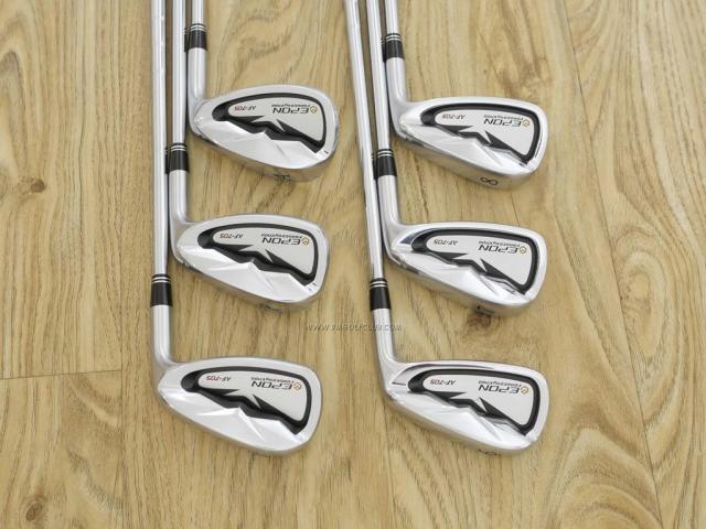 Iron set : Epon : ชุดเหล็ก EPON AF-705 Forged (ปี 2019 ใบใหญ่ ตีง่าย ไกล) มีเหล็ก 6-Pw,Aw (6 ชิ้น) ก้านเหล็ก NS Pro 850 Flex S