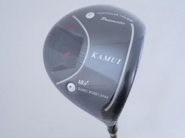 Driver : Kamuiworks : **ของใหม่ ยังไม่แกะพลาสติก** ไดรเวอร์ Kamuiworks KM-400 Non-Conforming (รุ่นล่าสุด ปี 2020 หน้าเด้งเกินกฏ ไกลมากๆ มีสปริงข้างใน) Loft 10.5 ก้าน Fujikura Double Kick Flex R