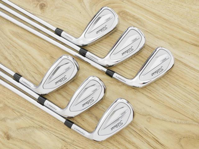 Iron set : Titleist : ชุดเหล็ก Titleist T350 Forged (รุ่นใหม่ล่าสุด ออกปี 2023) มีเหล็ก 6-Pw,48 (6 ชิ้น) ก้านเหล็ก NS Pro 880 AMC Flex S