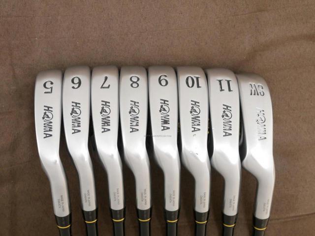 Iron set : Honma : ชุดเหล็ก Honma TwinMarks TM-503 มีเหล็ก 5-11,Sw (8 ชิ้น) ก้านกราไฟต์ Honma TK-353 Twin Kick Flex R (1 ดาว)