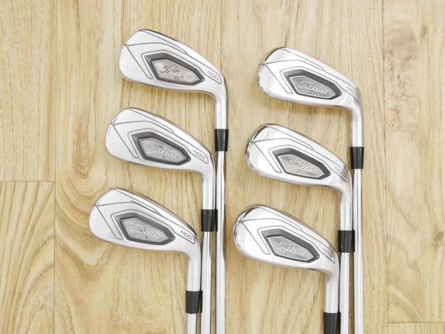 Iron set : Titleist : ชุดเหล็ก Titleist T400 (ตีง่ายที่สุด ไกลที่สุด ออกปี 2020) มีเหล็ก 6-Pw,43 (6 ชิ้น) ก้านเหล็ก NS Pro ZELOS 7 Flex S