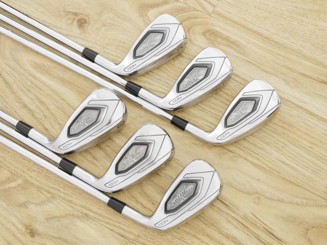 Iron set : Titleist : ชุดเหล็ก Titleist T400 (ตีง่ายที่สุด ไกลที่สุด ออกปี 2020) มีเหล็ก 6-Pw,43 (6 ชิ้น) ก้านเหล็ก NS Pro ZELOS 7 Flex S