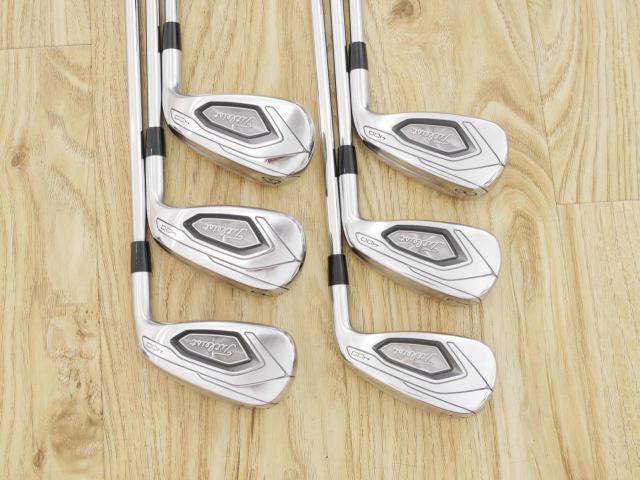 Iron set : Titleist : ชุดเหล็ก Titleist T400 (ตีง่ายที่สุด ไกลที่สุด ออกปี 2020) มีเหล็ก 6-Pw,43 (6 ชิ้น) ก้านเหล็ก NS Pro ZELOS 7 Flex S