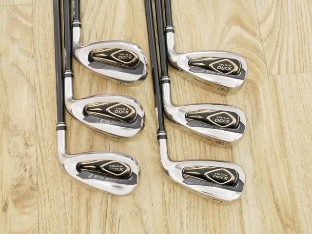 Iron set : XXIO : ชุดเหล็ก XXIO Prime 11 (รุ่นปี 2022 ท๊อปสุด ตีง่าย ไกล) มีเหล็ก 7-Pw,Aw,Sw (6 ชิ้น) ก้านกราไฟต์ SP-1100 Flex R