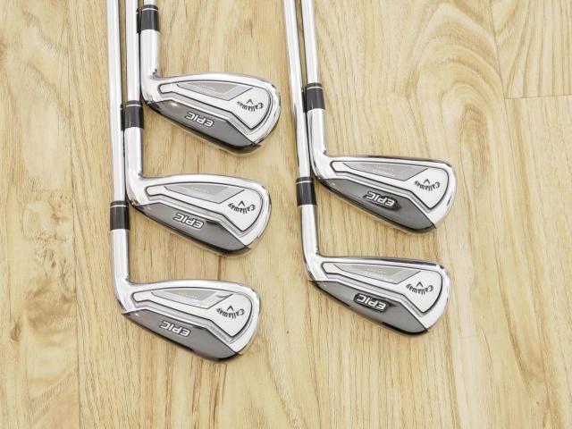 Iron set : Callaway : ชุดเหล็ก Callaway EPIC Forged Star (รุ่นท้อปสุด ปี 2020 ตีไกลกว่าปกติ 2 เบอร์) มีเหล็ก 6-Pw (5 ชิ้น) ก้านเหล็ก NS Pro ZELOS 7 Flex S