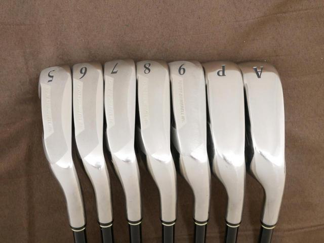 Iron set : XXIO : ชุดเหล็ก XXIO 6 (ใบใหญ่ ตีง่าย ไกล) มีเหล็ก 5-Pw,Aw (7 ชิ้น) ก้านกราไฟต์ MP-600 Flex S