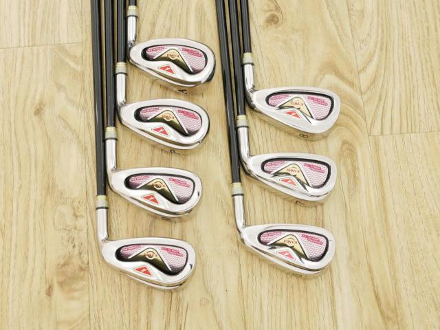 Iron set : Kamuiworks : ชุดเหล็ก Kamuiworks ST PC Maraging Face (หน้าเด้งสุดๆ ตีไกลมาก) มีเหล็ก 6-10,Pw,Aw (7 ชิ้น) ก้านกราไฟต์ UST Mamiya ATTAS 7 Flex S