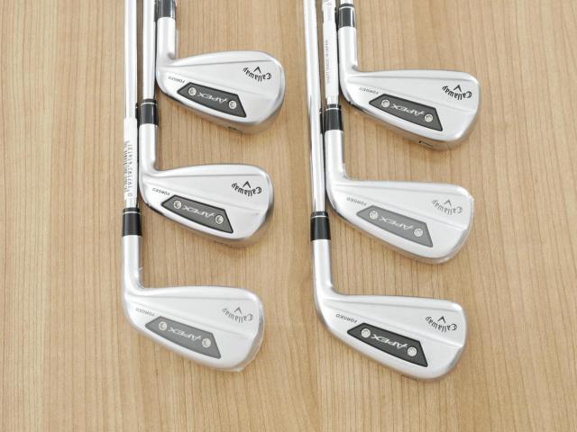 Iron set : Callaway : **สภาพเหมือนใหม่** ชุดเหล็ก Callaway APEX Ai200 Forged (รุ่นล่าสุด ออกปี 2024) มีเหล็ก 5-Pw (6 ชิ้น) ก้านเหล็ก NS Pro Modus 105 Flex S
