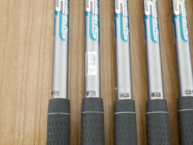 Iron set : Mizuno : ชุดเหล็ก Mizuno JPX DC-MAX (ตีง่าย ไกลมาก) มีเหล็ก 7-Pw,Pg,Gw.Sw (7 ชิ้น) ก้านกราไฟต์ Fujikura Speeder MAX i48 Flex R