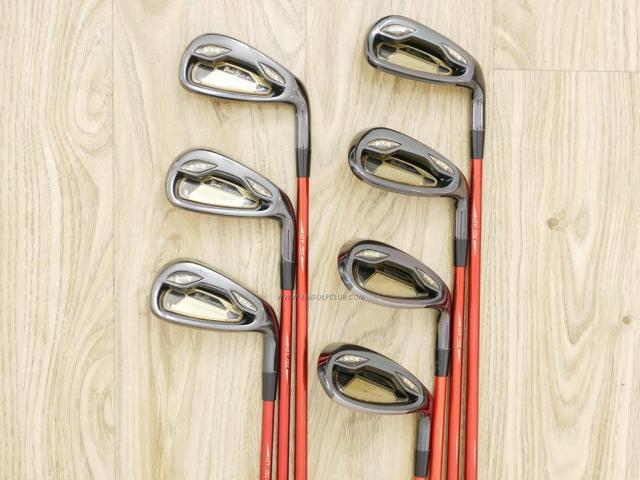 Iron set : Macgregor : ชุดเหล็ก Macgregor Gold Tourney (รุ่นท๊อปสุด เป็นเหล็กเด้งผิดกฏ ราคาปกติเกือบ 2 แสน) มีเหล็ก 6-Pw,Aw,Sw (7 ชิ้น) ก้านกราไฟต์ Tour AD Flex R