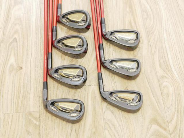 Iron set : Macgregor : ชุดเหล็ก Macgregor Gold Tourney (รุ่นท๊อปสุด เป็นเหล็กเด้งผิดกฏ ราคาปกติเกือบ 2 แสน) มีเหล็ก 6-Pw,Aw,Sw (7 ชิ้น) ก้านกราไฟต์ Tour AD Flex R