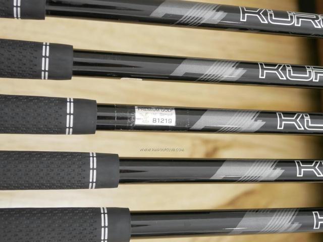 Iron set : Titleist : ชุดเหล็ก Titleist T300 (ออกปี 2019) มีเหล็ก 6-Pw (5 ชิ้น) ก้านกราไฟต์ Mitsubishi KUROKAGE 60i Flex R