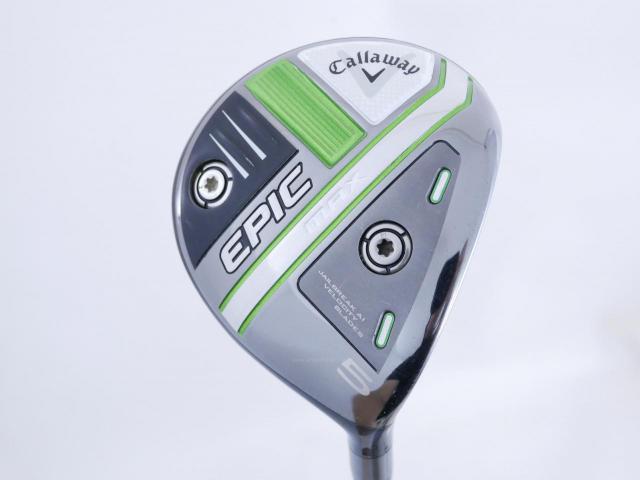 Fairway Wood : callaway : หัวไม้ 5 Callaway EPIC MAX (รุ่นปี 2021) Loft 18 ก้าน Mitsubishi Diamana 40 Flex R