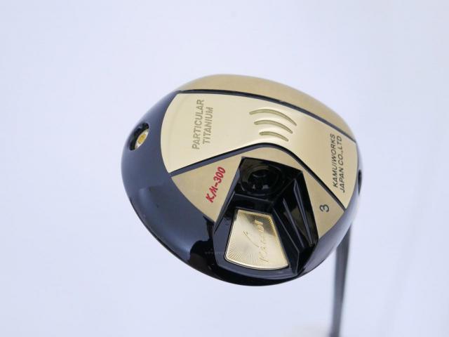 Fairway Wood : Kamui : หัวไม้ 3 Kamuiworks KM-300 (หน้าเด้ง มีสปริงข้างใน หายากมาก) Loft 15 สุดยอดก้าน Quadra Fire Express Light 45 Flex F1 (R)