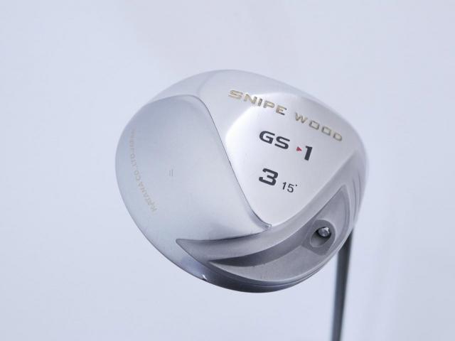 Fairway Wood : Katana : หัวไม้ 3 Katana Snipe Wood GS-1 Loft 15 Flex R 