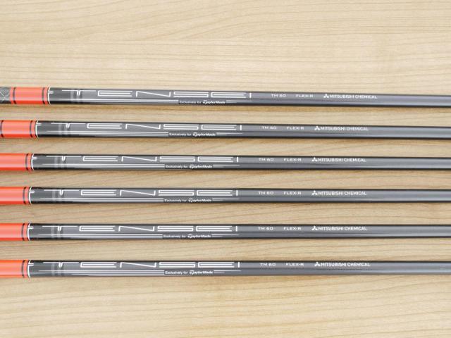 Iron set : Taylormade : ชุดเหล็ก Taylormade Stealth (ออกปี 2022 Japan Spec.) มีเหล็ก 5-Pw (6 ชิ้น) ก้านกราไฟต์ Mitsubishi Tensei TM60 Flex R