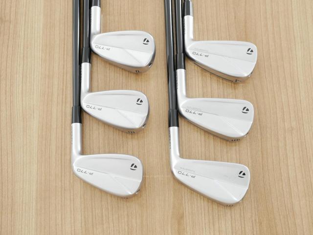 Iron set : Taylormade : ชุดเหล็ก Taylormade P770 Forged (รุ่นปี 2023 นุ่ม แน่น)  มีเหล็ก 5-Pw (6 ชิ้น) ก้านกราไฟต์ Mitsubishi Diamana Thump i95 Flex S