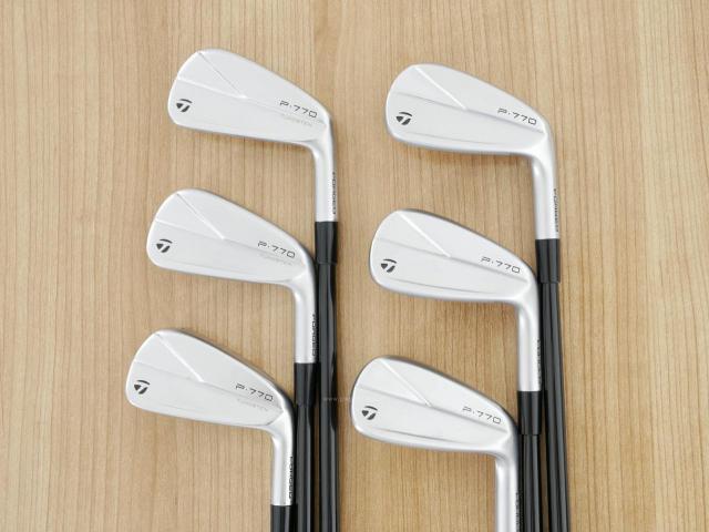 Iron set : Taylormade : ชุดเหล็ก Taylormade P770 Forged (รุ่นปี 2023 นุ่ม แน่น)  มีเหล็ก 5-Pw (6 ชิ้น) ก้านกราไฟต์ Mitsubishi Diamana Thump i95 Flex S