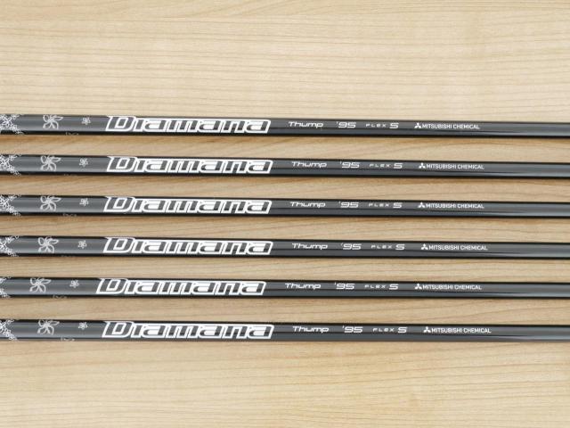 Iron set : Taylormade : ชุดเหล็ก Taylormade P770 Forged (รุ่นปี 2023 นุ่ม แน่น)  มีเหล็ก 5-Pw (6 ชิ้น) ก้านกราไฟต์ Mitsubishi Diamana Thump i95 Flex S