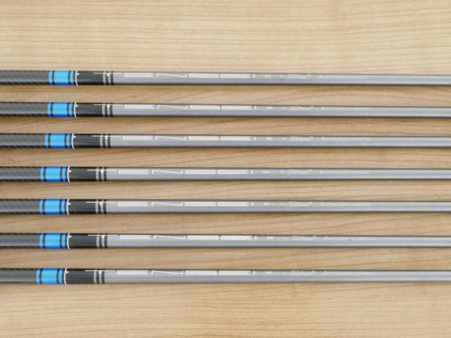 Iron set : Titleist : ชุดเหล็ก Titleist T400 (ตีง่ายที่สุด ไกลที่สุด ออกปี 2020) มีเหล็ก 7-Pw,43,49,55 (7 ชิ้น) ก้านกราไฟต์ Mitsubishi TENSEI 50 Flex R