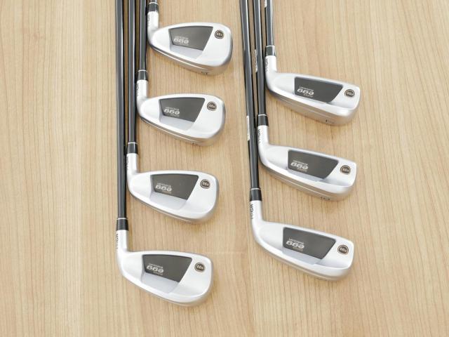 Iron set : PRGR : ชุดเหล็กกระเทย PRGR Super Egg Evolution (รุ่นล่าสุด ออกปี 2024 ตัวท๊อปสุด หน้าเด้งเกินกฏ ใช้แข่งไม่ได้ ตีไกลมากๆ) มีเหล็ก 5-Pw,Aw (7 ชิ้น) ก้านกราไฟต์ Flex R2 (M-35)