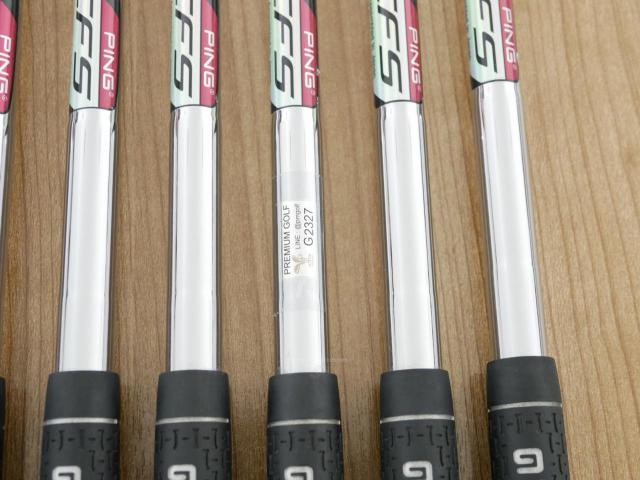 Iron set : Ping : ชุดเหล็ก Ping S55 มีเหล็ก 5-Pw (6 ชิ้น) ก้านเหล็ก Ping CFS Flex S